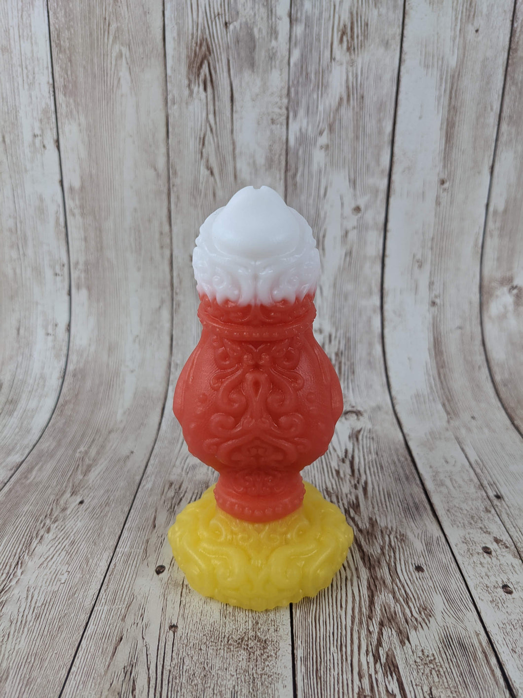 Lan the Warrior, Size Mini (Soft Firmness) Candy Corn