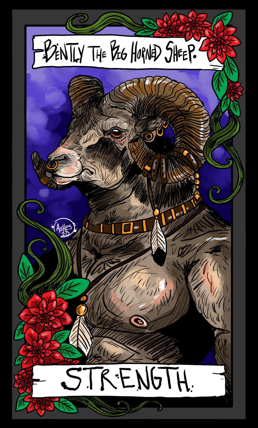 Bently the Big Horned Sheep