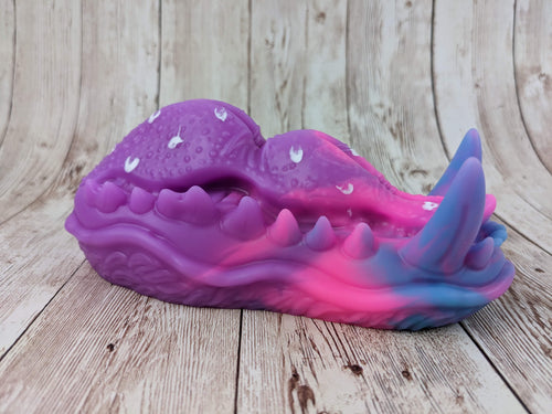 Lower Jaw Squishy, Size Onesize (Soft Firmness) Vaporwave Stars Coloration