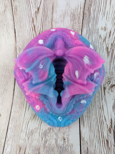 Lydia the Sea Beast, Size Mini (Medium Firmness) MISHAP Vaporwave Stars Special Coloration