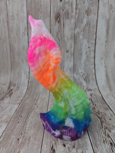 Krazor the Sky Eater , Size Small (Soft Firmness) Blizzard Rainbow Coloration