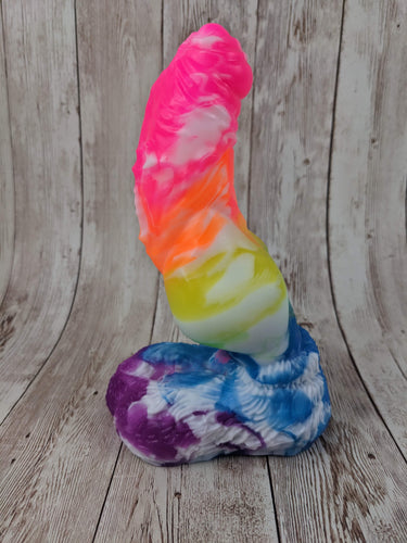 Malikye the Pet, Size Medium (Soft Firmness) MEGA MISHAP Blizzard Rainbow