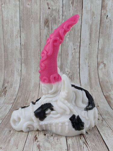 Axis the Unicorn's Horn, Size Medium (Medium Firmness) Cow Print Special Coloration