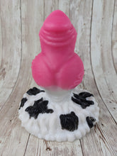 Tallo the Werewolf of Crooked River, Size Medium (Medium Firmness) Cow Print