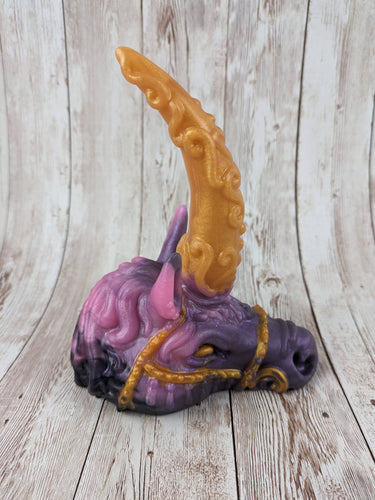 Axis the Unicorn's Horn, Size Small (Soft Firmness) Hand Painted