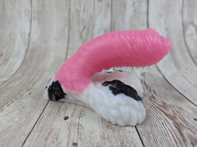 Lennex the Dancing Bear Packer, Size Mini (Soft Firmness) MISHAP Cow Print