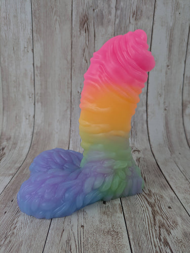 Lennex the Dancing Bear Erect Version, Size Small (Soft Firmness) MISHAP-VIBE SLEEVE COMPATIBLE