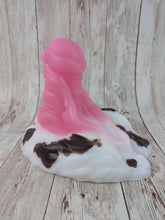 Rojo the Maze Keeper, Size Medium (Medium Firmness) Brown Cow Print Coloration