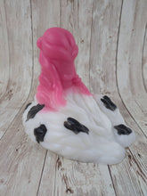 Rojo the Maze Keeper, Size Medium (Soft Firmness) Cow Print Coloration