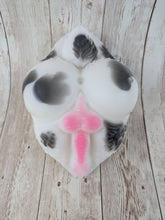 Tristan the Whimsy Prince, Size Small (Medium Firmness) Cow Print Coloration