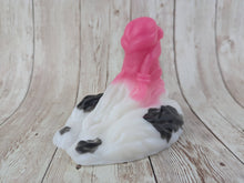Rojo the Maze Keeper, Size Small (Soft Firmness) Cow Print Coloration