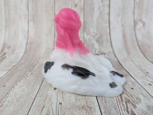 Rojo the Maze Keeper, Size Small (Soft Firmness) Cow Print Coloration