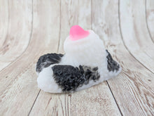 Fredrick the Werewolf of the woods, Size Mini (Soft Firmness) Cow Print Coloration