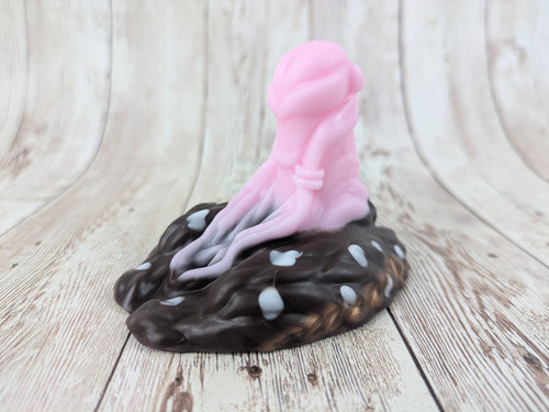 Rojo the Maze Keeper, Size Mini (Soft Firmness) Hand Painted