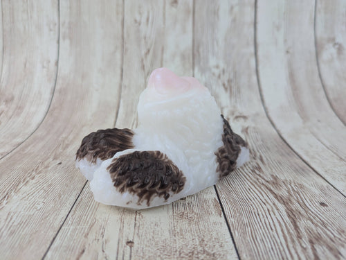 Fredrick the Werewolf of the woods, Size Mini (Soft Firmness) Brown Cow Coloration