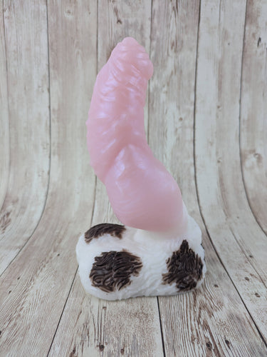 Malikye the Pet, Size Medium (Soft Firmness) Brown Cow Coloration