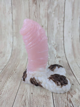 Lennex the Dancing Bear Erect Version, Size Mini (Soft Firmness) Brown Cow Coloration