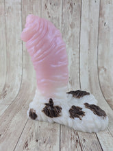 Lennex the Dancing Bear Erect Version, Size Medium (Soft Firmness) MISHAP Brown Cow Coloration
