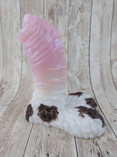 Lennex the Dancing Bear Erect Version, Size Small (Soft Firmness) MISHAP Brown Cow Coloration