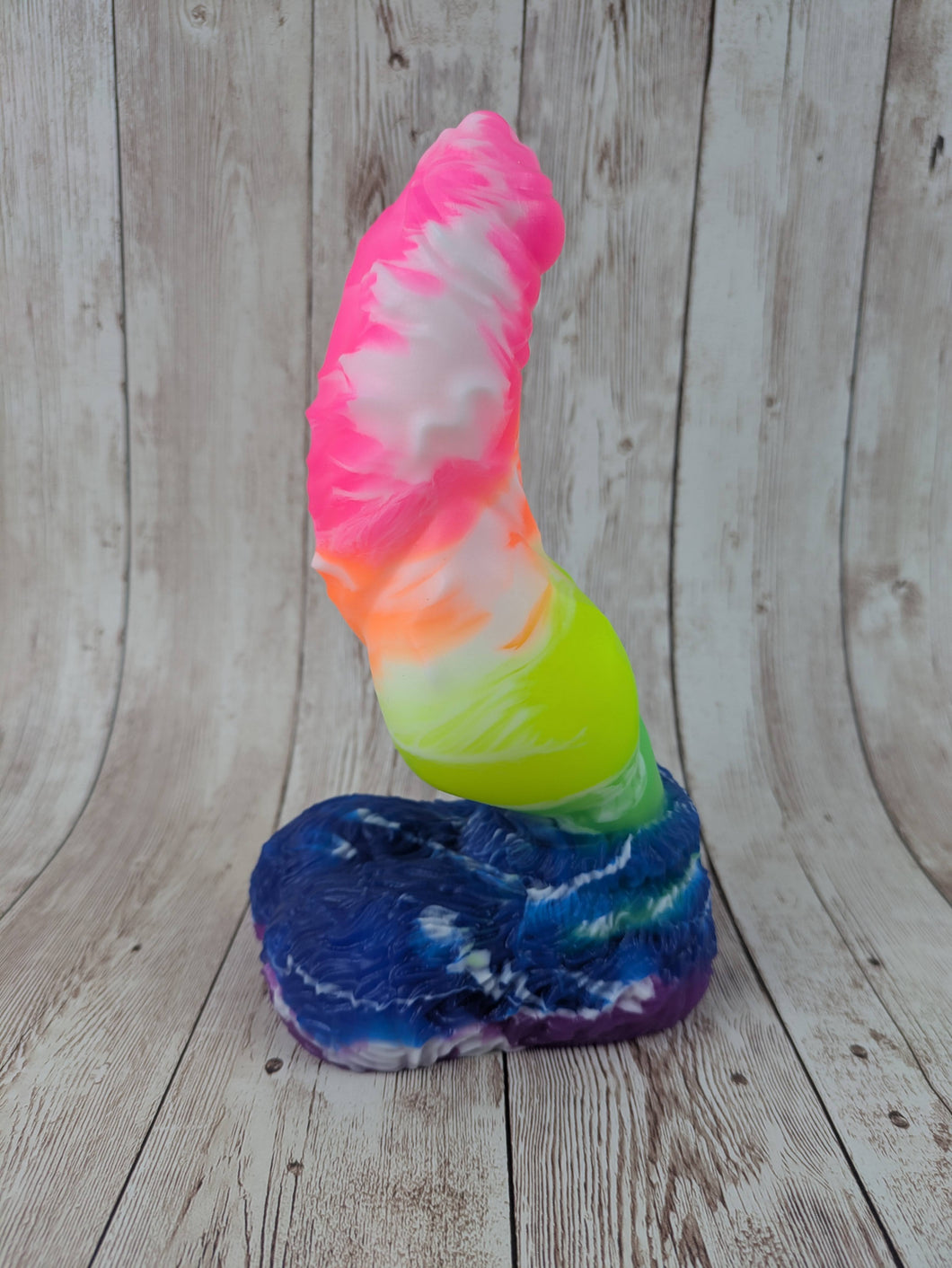 Malikye the Pet, Size Medium (Soft Firmness) MISHAP- Blizzard Rainbow Special Coloration