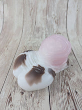 Zypher the King's Steed, Size Mini (Soft Firmness) Brown Cow Print