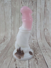 Axis the Royal Unicorn, Size Small (Soft Firmness) Brown Cow Print