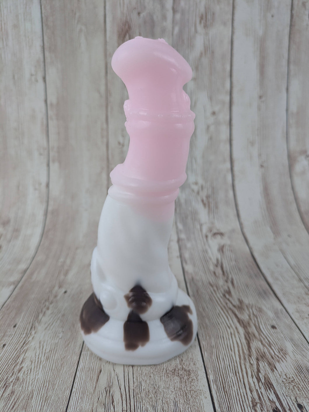 Axis the Royal Unicorn, Size Mini (Soft Firmness) Brown Cow Print