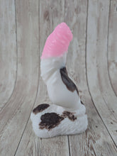 Malikye the Pet, Size Small (Soft Firmness) Brown Cow Print
