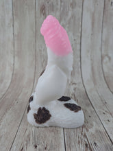 Malikye the Pet, Size Small (Soft Firmness) Brown Cow Print