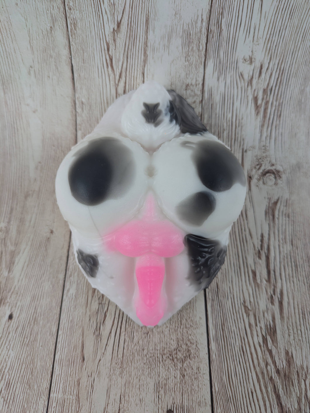Tristan the Whimsy Prince, Size Mini (Soft Firmness) Traditional Cow Print