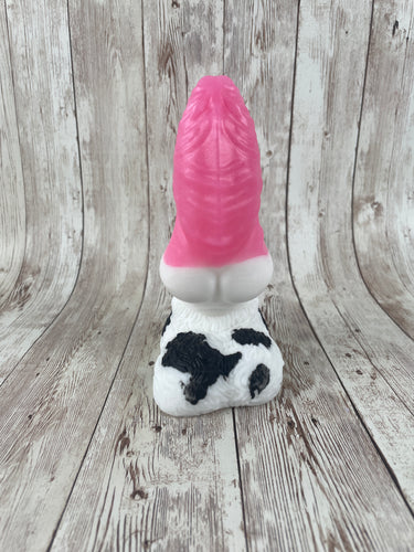 Malikye the Pet, Size Small (Soft Firmness) Cow Print
