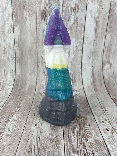 Krazor the Sky Eater , Size Medium (Soft Firmness) MISHAP Patchwork Quilt