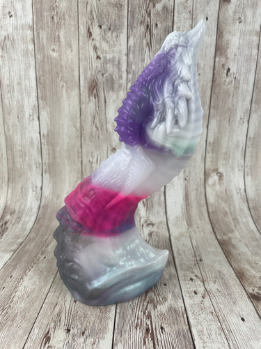 Krazor the Sky Eater , Size Large (Soft Firmness) MISHAP Patchwork Quilt