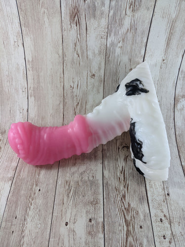 Jasper the Forest Guardian, Size Medium (Super Soft Firmness) Cow Print