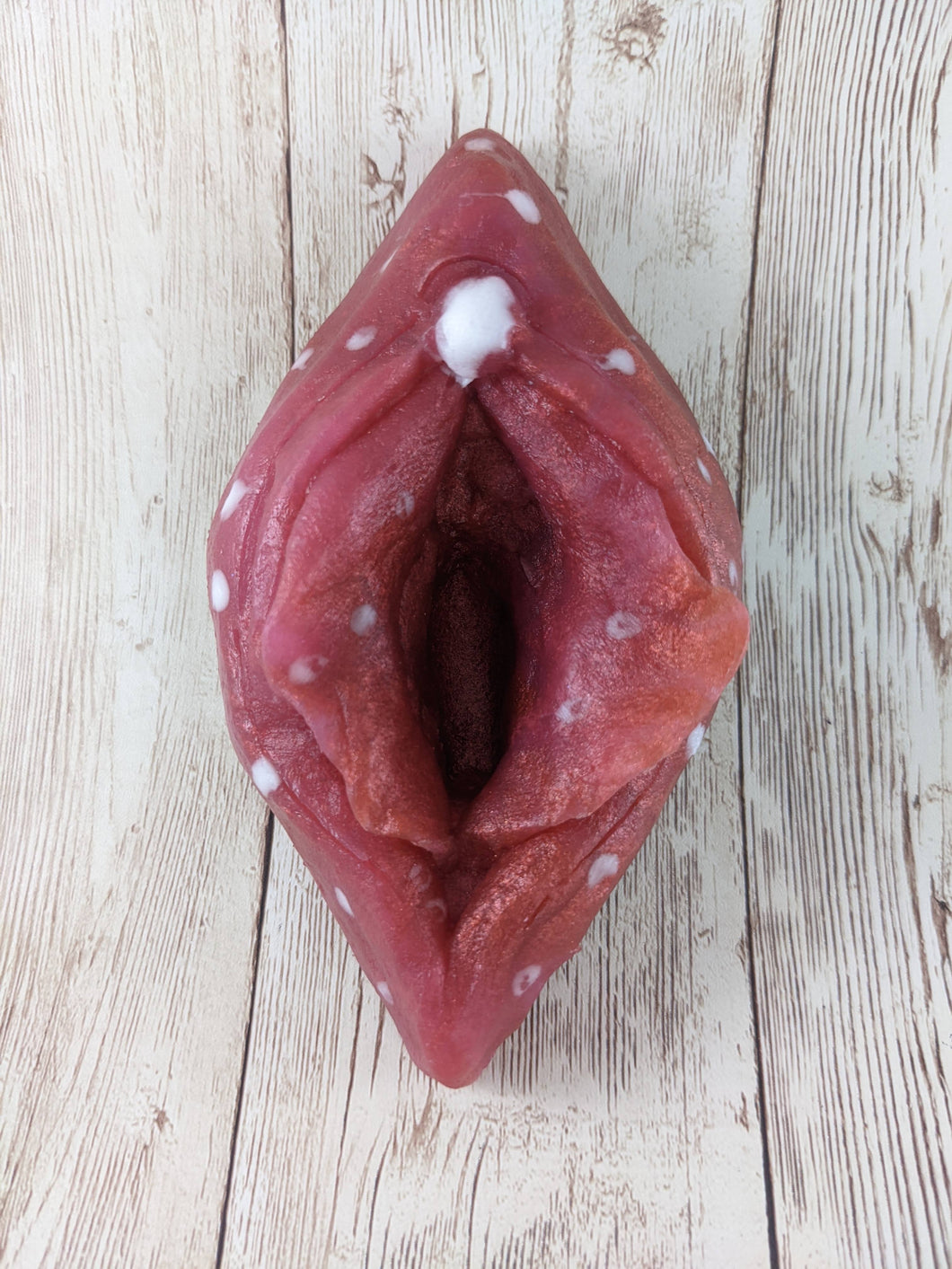 Vulva Squishy, Size Onesize (Soft Firmness) Cottage Core