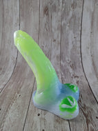 Fang the Laughing Dragon, Size Mini (Super Soft Firmness) Hand Painted - KuduVoodoo