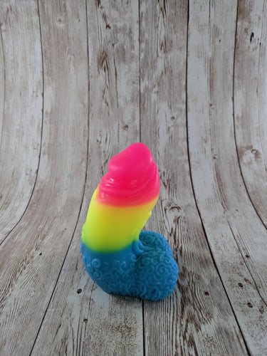Bently the Big Horned Sheep, Size Mini (Soft Firmness) Pansexual Flag