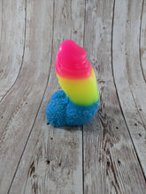 Bently the Big Horned Sheep, Size Mini (Soft Firmness) Pansexual Flag