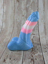 Fang the Laughing Dragon, Size Mini (Super Soft Firmness) Trans Flag