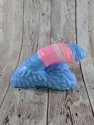 Lennex the Dancing Bear Packer, Size Small (Soft Firmness)Trans Flag