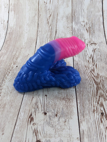 Lennex the Dancing Bear Packer, Size Mini (Soft Firmness) Bisexual Flag