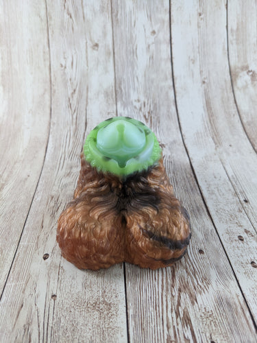 Fredrick the Werewolf of the woods, Size Small (Super Soft Firmness) Hand Painted Kiwi