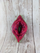 Vulva Squishy, Size Onesize (Soft Firmness) Hand Painted Watermelon