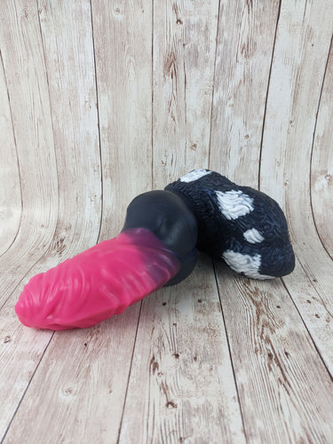 Malikye the Pet, Size Large (Super Soft Firmness) Hand Painted Cow Print