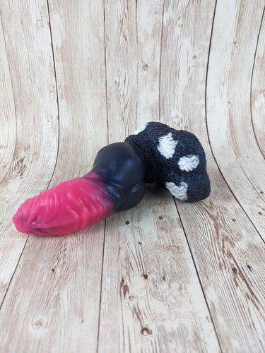 Malikye the Pet, Size Small (Super Soft Firmness) Hand Painted Cow Print