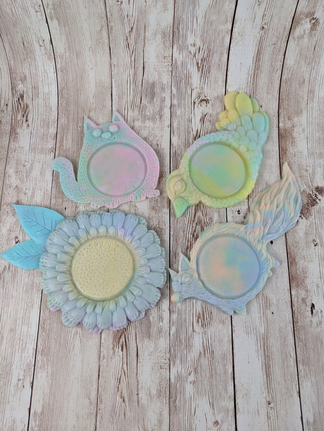 Spring Silicone Coaster Set (Soft firmness)